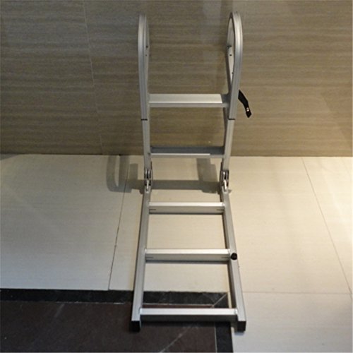 Boater Sports ASL 4 Step 50" Aluminum Pontoon or Dock Boat Marine Folding Ladder - Thumbnail 2