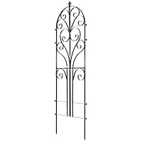 H Potter Italian Iron Garden Plant Trellis Metal Weather Resistant Wall Art