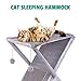 Ruff 'n Ruffus Foldable Cat Tower Tree + Free Bonus Handheld Chase Toy