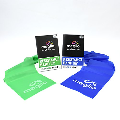 Meglio-Latex-Free-Exercise-Bands-for-Yoga-Pilates-Physio-Free-Exercise-Guide-Included-Green-Blue-Medium-Heavy-12-Metre