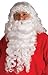 Rubie's Santa Beard and Wig Set, White, One Size