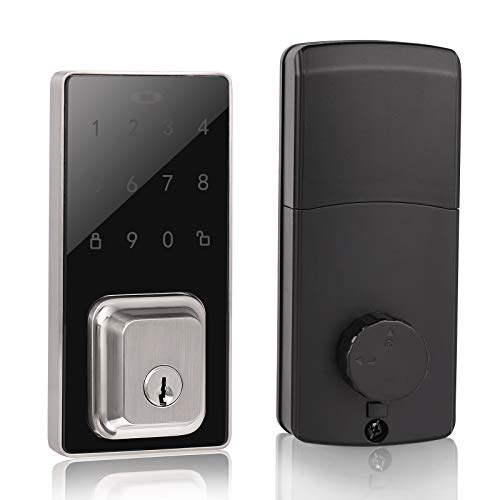 Probrico Smart Deadbolt Touchscreen Keypad Lock, Keyless Electronic