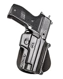 Fobus Tactical SG-21 Right Hand Conceal Carry Polymer Paddle Holster for Sig/Sauer 220, 226, 228, 245, 225 / S&W Smith & Wesson 6906, 4566, 4003 / SAR Arms B6 / Tristar C100, L120 - Black