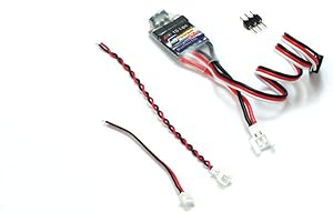 VILOGARC Brushless ESC 5A/1S ; 5A/2S ; 10A 20A 30A 40A Electric Speed Controller for RC Airplane Model Plane Spare Parts (5A 1S *1pcs)