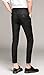 Plaid&Plain Men's Cropped Dress Pants Men's Slim Fit Dress Pants 7603Black 30