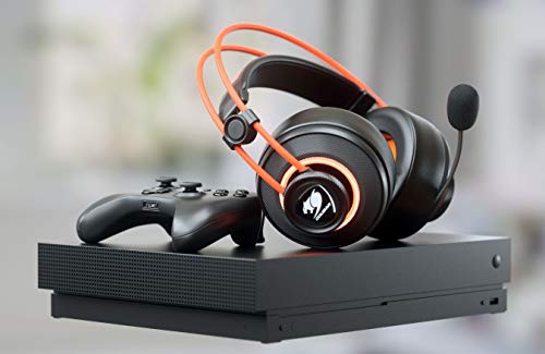 Cougar Immersa Pro Ti Gaming Headset - Ultimate 7.1 Virtual Suround and Brilliant Lighting Effect - USB and 3.5m Phone Plug for PC Gaming, PS4 - Thumbnail 5