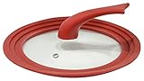 Useful UH-PL145 Universal standing Pot Lid fits 7.5-9.5 inch Pots, Pans or Bowls
