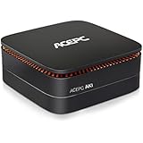 Mini PC Intel Celeron Apollo Lake J3455 Windows 10 (64 bit) Desktop Computer 4GB DDR/32GB EMMC/Gigabit Ethernet/Expansion Bay for SATA 2.5-Inch SSD/HDD/Dual Output/Dual-Band Wi-Fi/4K