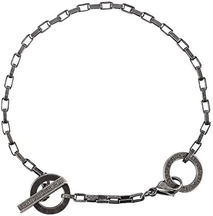Osye Vintage Titanium Links Bracelet Chain Anklet for Men