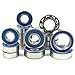 Axial AR44 Front and Rear Axle Bearing Kit Set (16 Bearings) Fits SCX10 II and Wraith 1.9