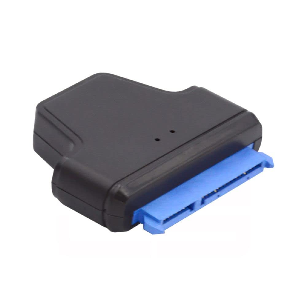 Cablecc 5Gbps Micro USB 3.0 to SATA 22Pin 7+15 Enclosure Adapter for 2.5" Hard Disk Drive SSD HDD Mass Storage Class