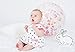 Lamaze Organic Baby Girls Organic Baby Dresses, White, 9M