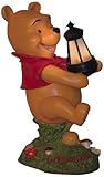 Woods International 4023 Winnie-the-Pooh Holding Lighted Lantern, 15.125-Inch by 12-1/4-Inch by 8-3/4-Inch