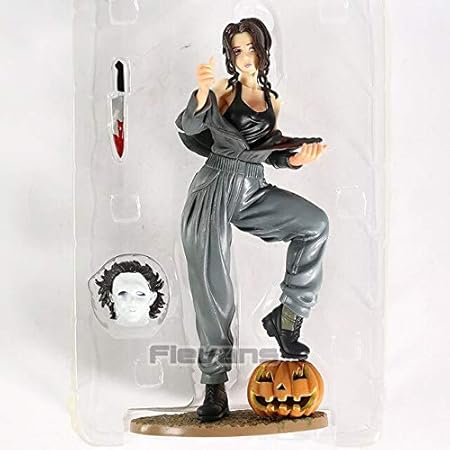 Amazon Tikida ホラー 美少女像 ハロウィン マイケル マイヤーズ Dy ジェイソン ティファニー 1 7スケール Pvcフィギュア コレクターズモデル おもちゃ ギフトバスケット ガールズ S お気に入り スーパーヒーロー パーティーデコレーション Unboxラブ ブルー