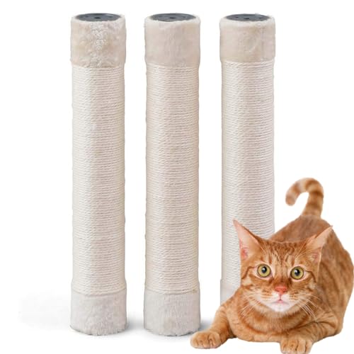 アイリスオーヤマ 爪とぎ キャットタワー付ケージ用つめとぎポール PCLC-P530 ホワイト商品画像