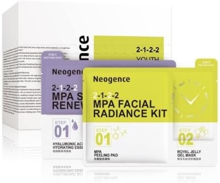 Neogence Mpa Facial Radiance Kit set