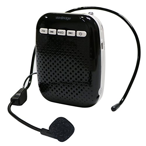 Buy WinBridge Voice Amplifier Speaker with Two Microphons Headset Mic
