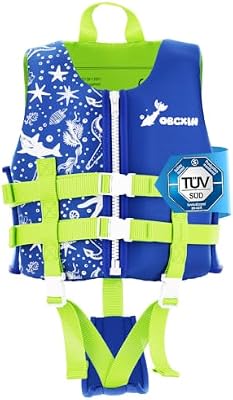 Gilet Natation Enfant Premium–Gilet Piscine Enfant Moderne pour Filles,Garçons et Tout-Petits,à Flotteur Pratique pour l'aide à la/2-3 ans/15-19 kg