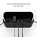 Cable Management Box, NTONPOWER Cord Organizer Box to Hide Electrical Cords and Power Strip Cover, Cable Box Organizer with Phone Holder, 12.2