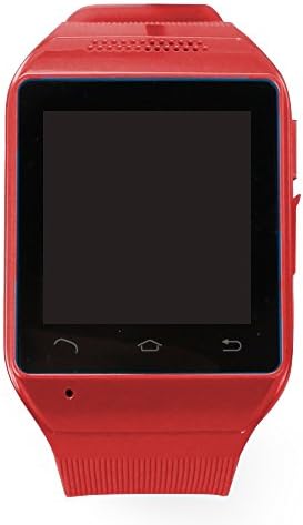 Smart Watch Flylinktech® Bluetooth Smartwatch Wrist Watch Phone with Pedometer for Android Phone Samsung Galaxy S3/S4/S5 Note 2/3 HTC One Sony (S18-Red)