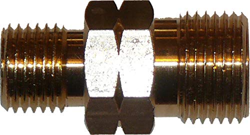 1/4" or 3/8" Gas Hose Connector Left and Right Hose Connector (1/4" Left x 3/8" Left)