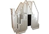 Confer Above Ground Pool Step Enclosure Kit Warm Grey - Step-ENC-X KIT
