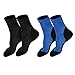 Beach Socks 2 Pairs - Neoprene Fin Socks, Water Sport Socks Lycra for Sand Volleyball Rafting Snorkeling Sand Soccer Lake Swimming Walking Fishing Angling Kayak Diving Beach Activities