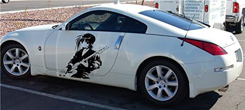 Vinyl Car Side Decal Stripe Wrap Sticker Graphics Anime Manga with Quitar 53