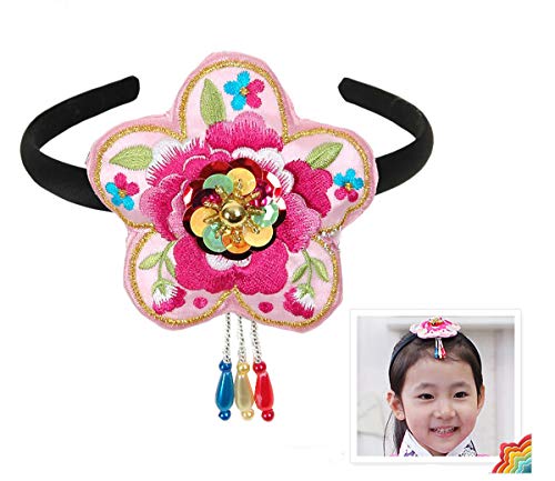 image for hanbok store Hair Accessory Bassi Korea Girl Baby Hanbok Head Band Pie