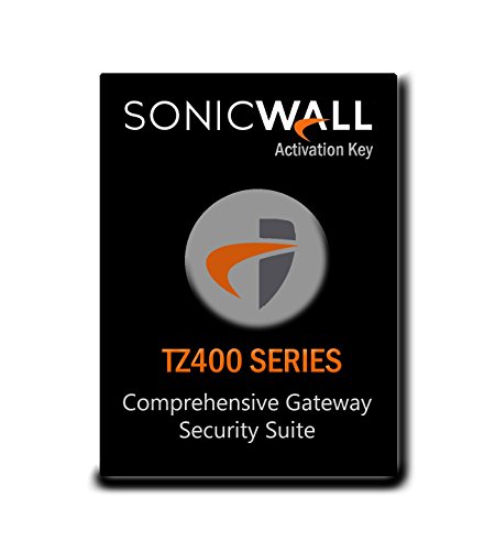 SonicWall | 01-SSC-0567 | COMPREHENSIVE GATEWAY SECURITY SUITE BUNDLE FOR TZ400 SERIES 1 Year