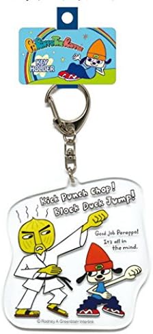 PaRappa the Rapper "Parappa &amp; Chop Chop Master Onion Key Chain" PJ-KH002