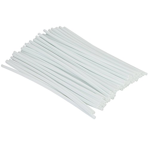 72Pcs Motorcycle Motocross Dirt Bike Wheel Rim Spoke Skins Covers Wrap Decor Protector Kit (white)