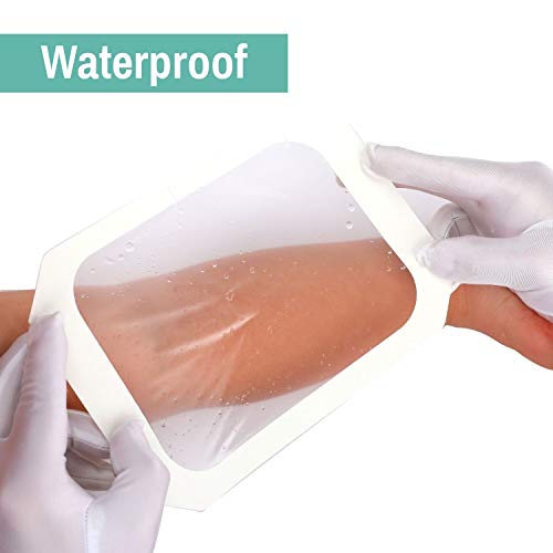 Houseables Transparent Film Dressing, Wound Cover Bandages, Clear, Post