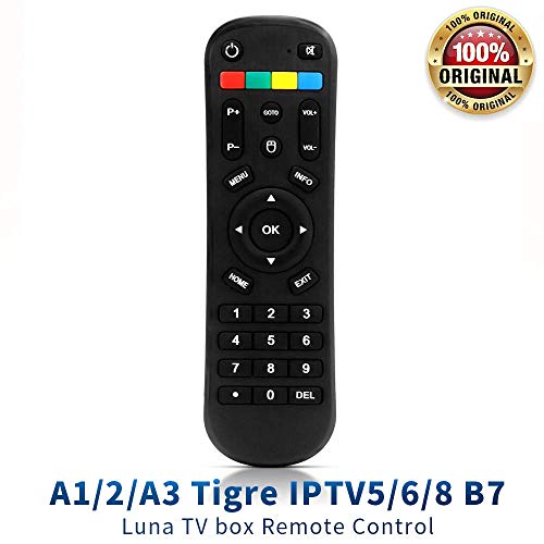 Original A1 A2 Tigre iptv 5 6 TV Remote Control, A 1 A 2 A3 B7 Tigre Luna TV Box IPTV5 Plus+ IPTV6 IPTV8 TVbox Remote Control