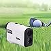 WOSPORTS Golf Rangefinder,800 Yards Laser rangefinder,High-Precision Flag Lock/Speed/Distance,No Slope Tournament Legal Rangefinder for Golfing,Target Shooting and Hunting,with Battery (White-1)