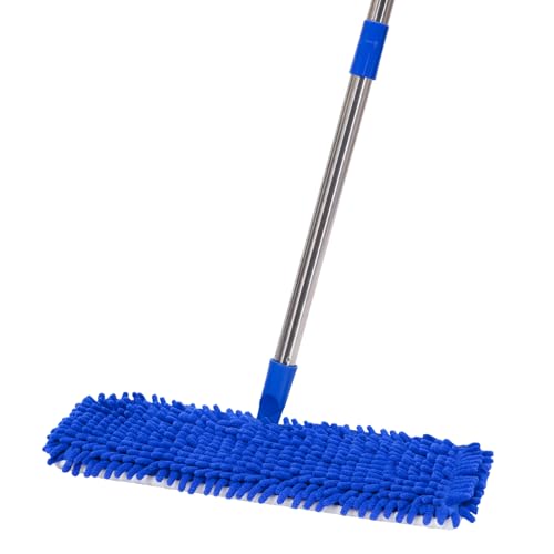 Microfiber Mops for Floor Cleaning, Dual-Sided Flip Mop for Wet & Dry