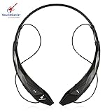 Bluetooth Headphones, Wireless Noise Cancelling Sports Headset with Microphone for iPhone iPad iPod Samsung Android Smart Phones and Other Devices