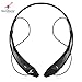 Bluetooth Headphones, Wireless Noise Cancelling Sports Headset with Microphone for iPhone iPad iPod Samsung Android Smart Phones and Other Devices