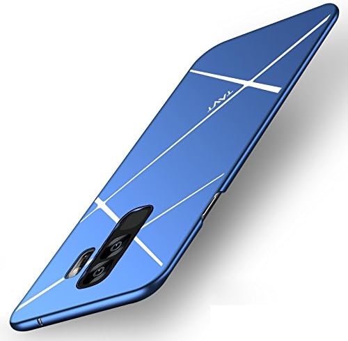 Bllosem Samsung Galaxy S9 Plus Case Ultra Slim Exquisite Real Skin Feeling Full Body Protection Case for Samsung Galaxy S9 Plus Blue