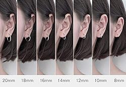 Gold Hoop Earrings for Women Dainty Gold