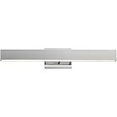 ET2 Lighting E42662-PC Alumilux Sideline - 12W 2 LED Bath Vanity-4.75 Inch Tall and 24 Inch Length, Finish Color: Polished Ch