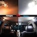 Yorkim 194 Led Bulb Canbus Error Free Super Bright White Light 3-SMD 2835 Chipsets, T10 LED Bulbs White Canbus Error Free, 2825 LED Bulbs, 168 LED Light Bulbs - T10 W5W 194 168 2825 Pack of 10