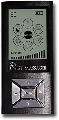iRest Massager Tens Unit Lifetime Warranty Tens Machine for Drug Free Pain Management, Back Pain and Rehabilitation (Black)