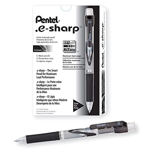 Pentel® e-Sharp™ Mechanical Pencils, 0.5