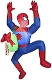 Christmas Decor Airblown Inflatable 5 Climbing SPIDERMAN