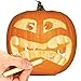 NEWBEA Halloween Pumpkin Carving Kit for Children,Pumpkin Carving Tools Set for Kids,5pcs DIY Pumpkin Carving Tools,2 LED Candle Lights and 10 pcs Halloween Carving Stencils Templates