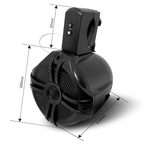 Fully Wireless Bluetooth Marine Speakers For Wakeboard Towers