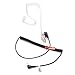 Zeadio ZP-AR008 RECEIVER/LISTEN ONLY Standard Acoustic Earpiece with 3.5mm Connector for Cell Phone, Two-Way Radios, Transceivers and Radio Speaker Mics Jacks