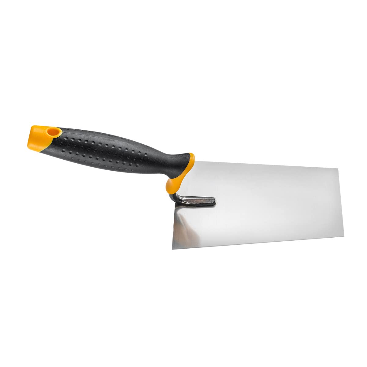 HARDY 2k Angled Masonry Trowel Stainless Steel * 28 * Series Extended Masonry Plastering Solid Wood Handle Comfortable Lightweight 18 x 12 cm