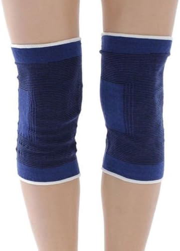 2 x Elastic Knee Support Pad Brace Guard Sleeve Strap Bandage Wrap Gym AY Goods Shop